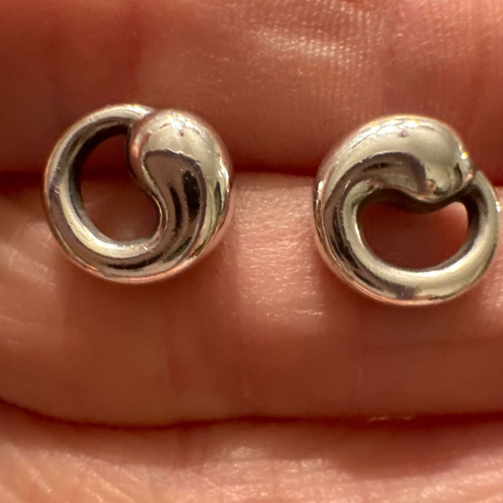 Tiffany & Co.  circle stud earrings